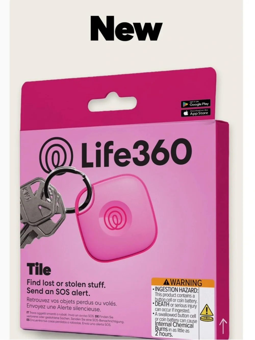 Tile Mate Tracker - Pink ⭐️💖 NWT - Picture 2 of 8